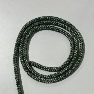 6mm 50m Double Braid Mottle Dark Green/Beige