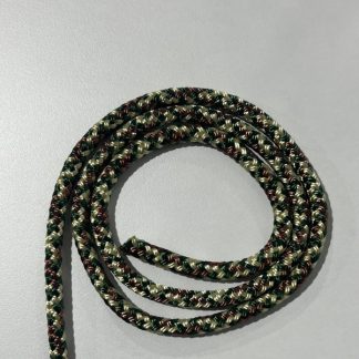 6mm 40m Double Braid Appaloosa Beige/Dark Green/Brown