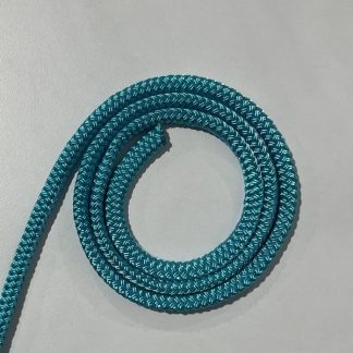 8mm 45m Equestrian Rein Rope Solid Aqua