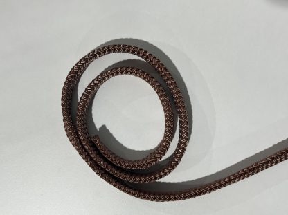 16mm 18m Equestrian Rein Rope Solid Brown